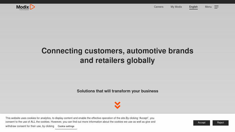 Modix | Vehicle retail solutions for dealers and manufacturers