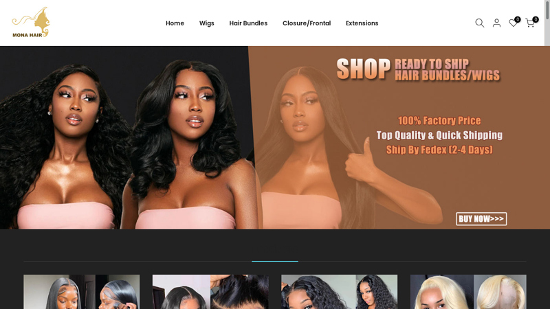 Buy hair from factory, High quality & Best price!  MonaHair