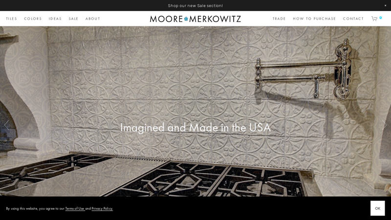 Moore-Merkowitz Tile | Handmade Tile