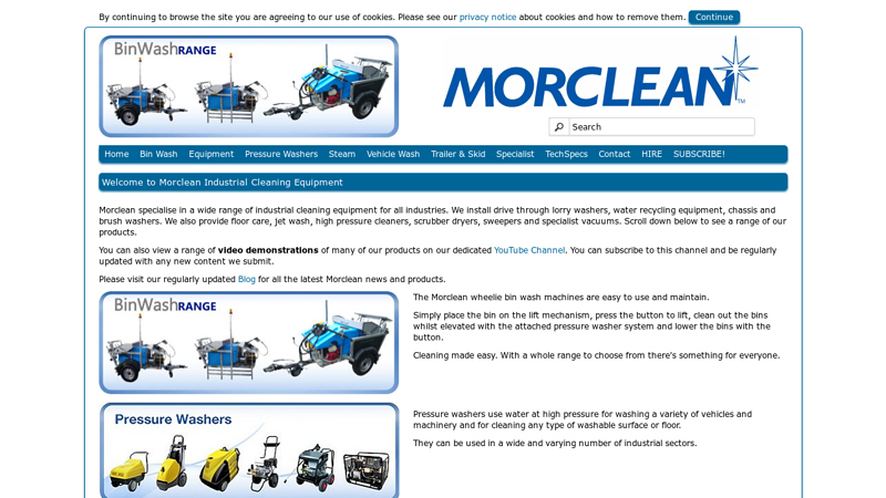 Morclean - Industrial Cleaning Equipment