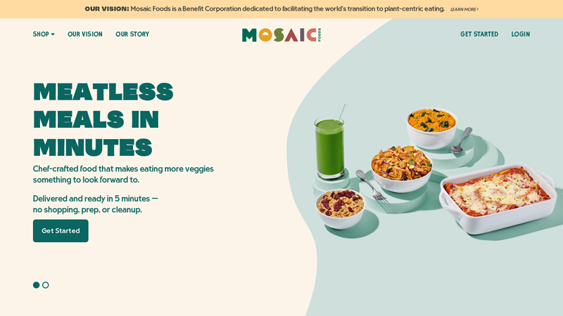 Mosaic Foods | Healthy Frozen Food Delivery