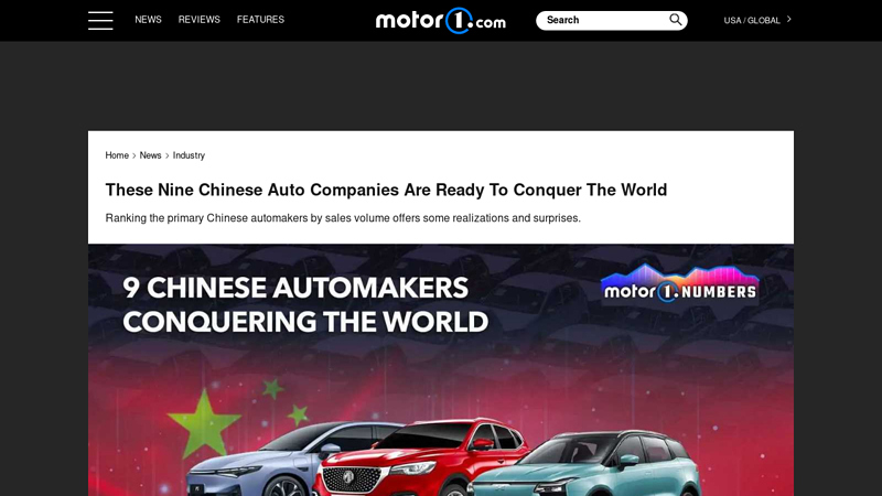 Image of These Nine Chinese Auto Companies Are Ready To Conquer The World