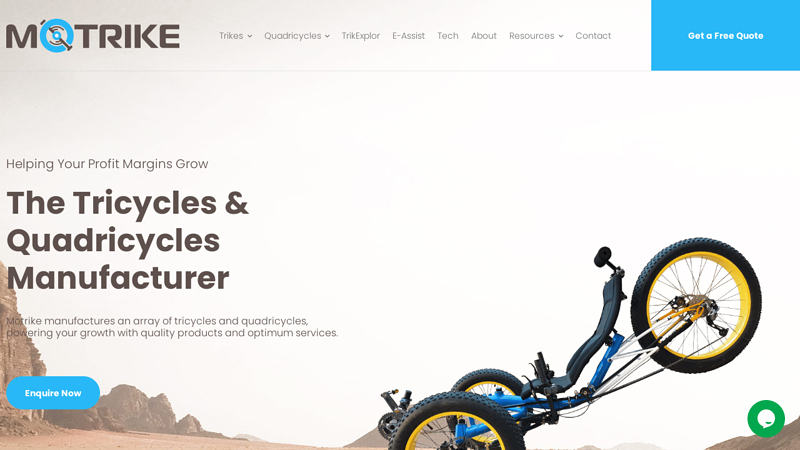 Tricycle and Quadricycle Manufacturer in China | Motrike