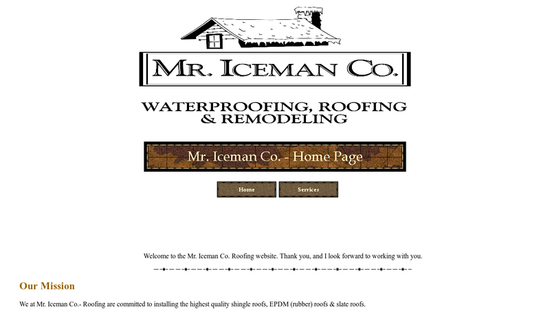 Mr. Iceman Co. Roofing - South Boston