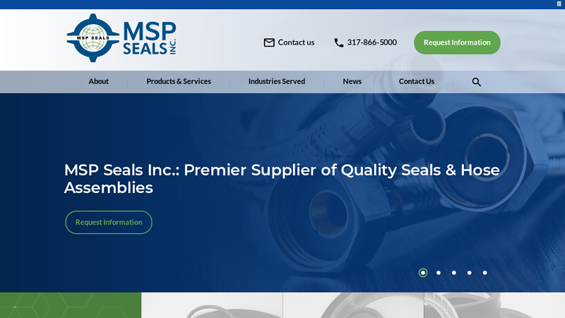 Supplier of Quality Seals & Hose Assemblies | MSP Seals, Inc