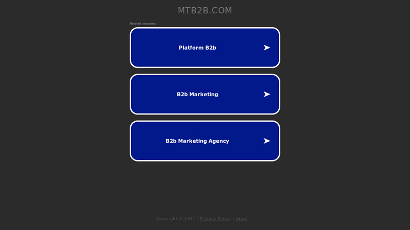 Taiwan machine tool B2B