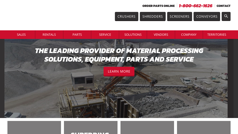 Material Processing Equipment, Parts, & Service | Murrysville Machinery