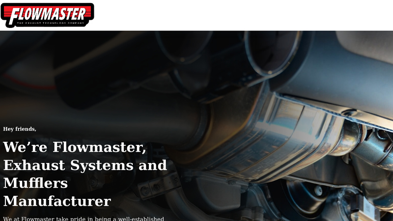 Flowmaster Official Website - Premium Mufflers