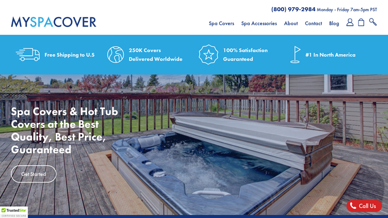 Spa Covers & Hot Tub Covers Starting at $399.99 | MySpaCover; Spa Covers & Hot Tub Covers Starting at $399.99 | MySpaCover