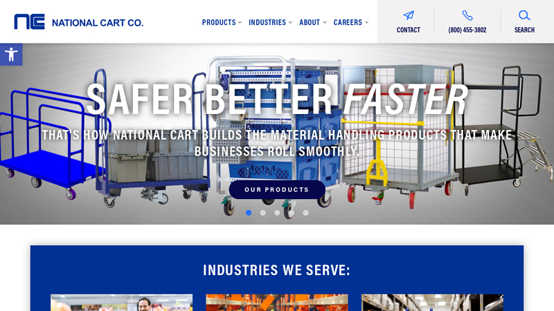 Cart Design, Manufacturing & Distribution | National Cart