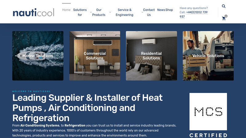 Nauticool - Experts in Air Conditioning, Refrigeration & Pumps