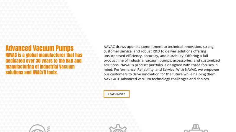 NAVAC | Vacuum Technology | New Jersey