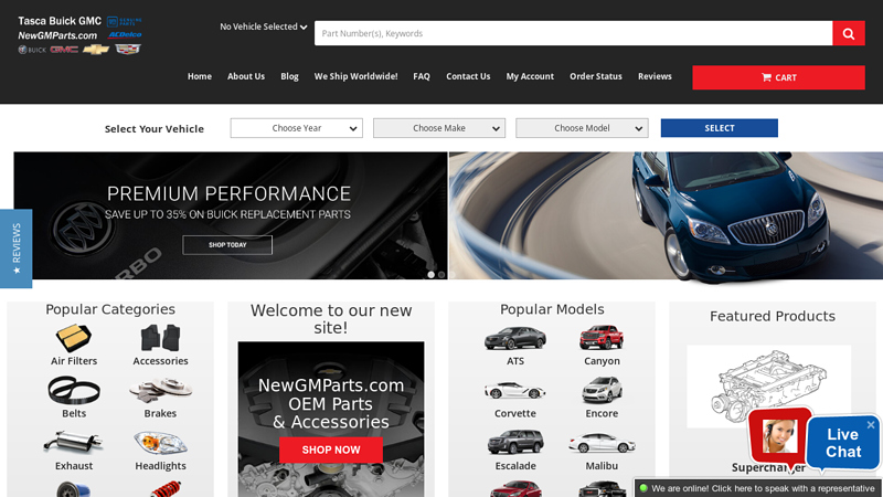 NewGMParts.com | Genuine OEM GM Auto Parts and Accessories