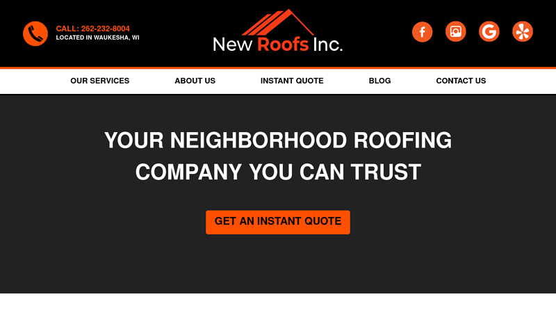 New Roofs Inc. - Roofing Services You Can Trust