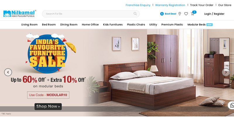 Home Furniture | Office Furniture | Mattresses | Nilkamal Furniture