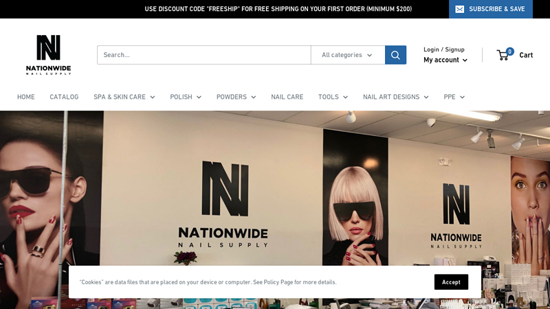 Nationwide Nail Supply C nnsupplystore