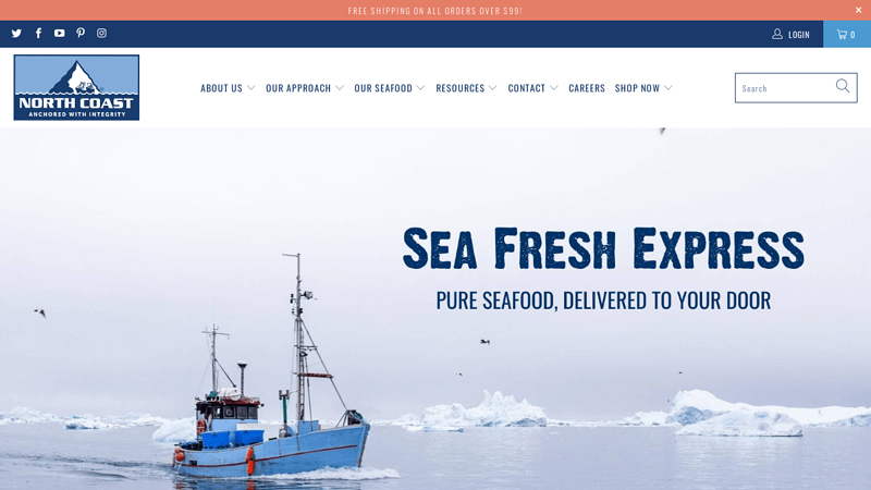 Wholesale Seafood Online | North Coast Seafoods