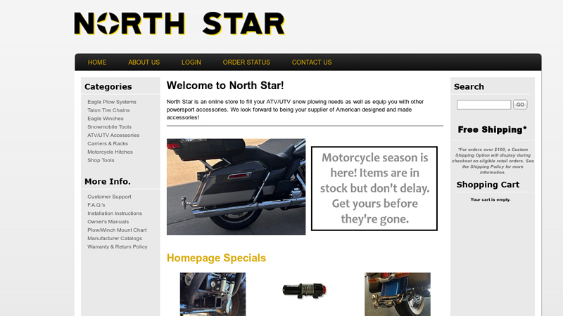 North Star ATV - Home