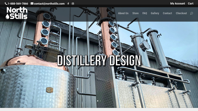 North Stills | Distilling equipment | Commerical distilling equipment | Alcohol still | Home distilling