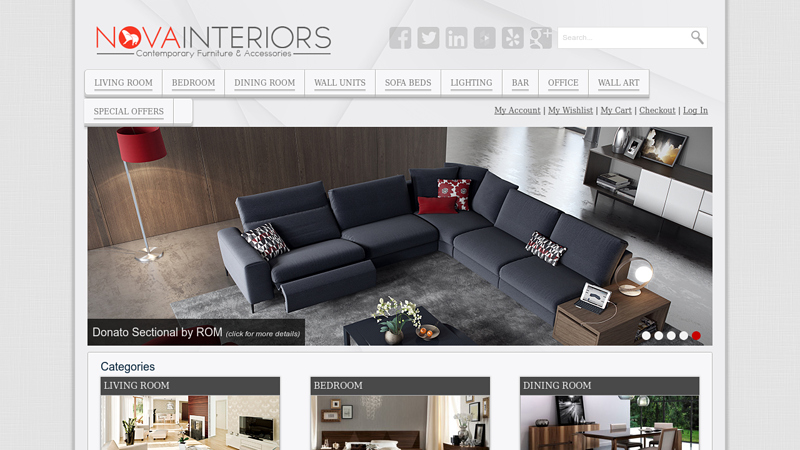 NOVA Interiors Modern Furniture and Contemporary furniture store Boston NOVA Interiors