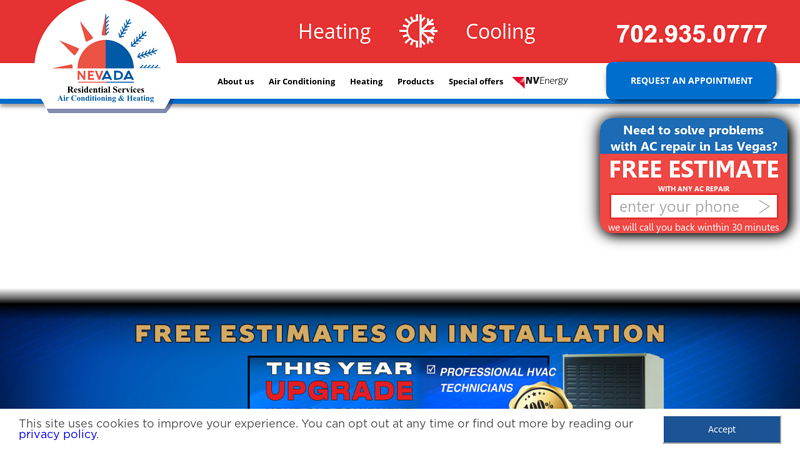 Air Conditioning Repair and Installation Las Vegas | Nevada Residential Services