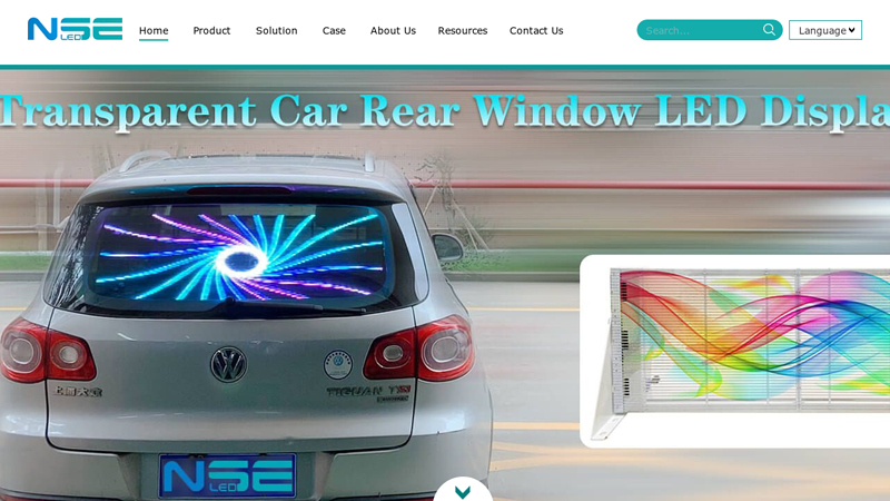 China Taxi LED display, LED Poster, Flexible LED display, Transparent LED display, Rental LED display Manufacturer - NSE