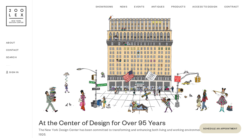 Welcome to The New York Design Center at 200 Lex