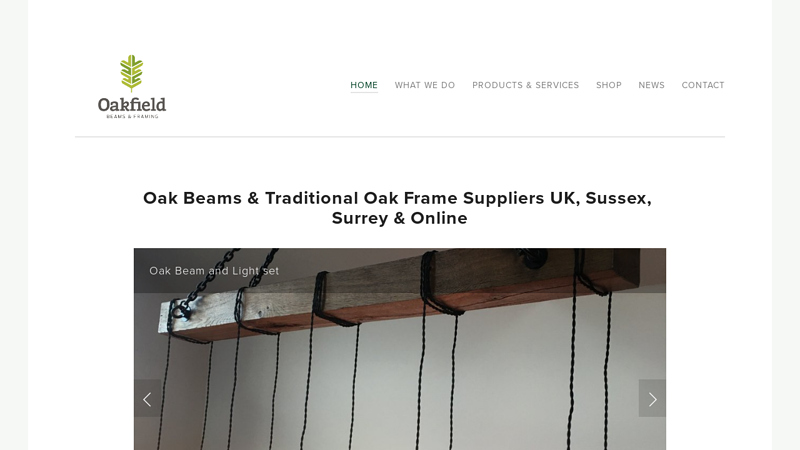 Oak Beams, Traditional Oak Suppliers, Sussex & Online