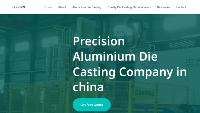 Die Casting Company In China | Aluminium Die Casting Service