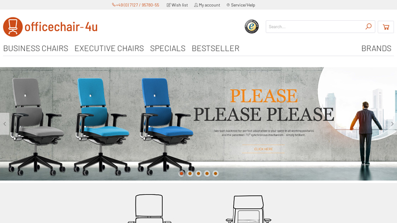 OfficeChair Shop Steelcase & more fine brands, delivery in Europe