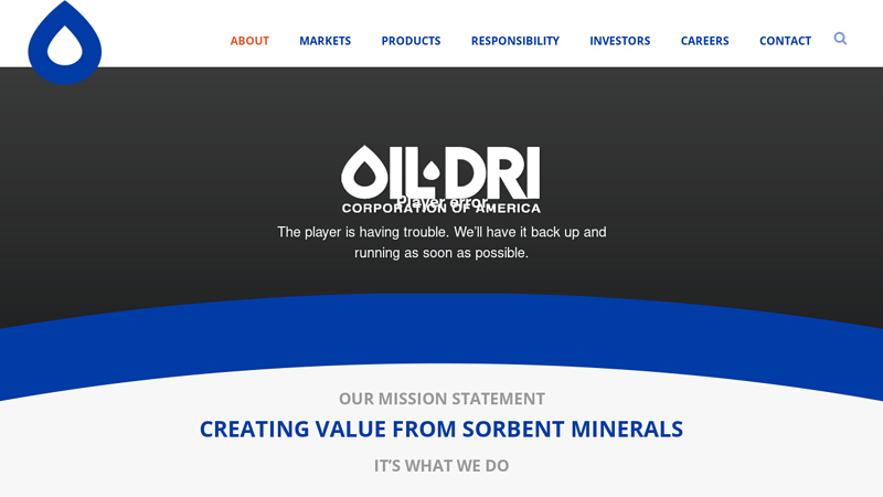 Oil-Dri Corporation - Creating Value From Sorbent Minerals