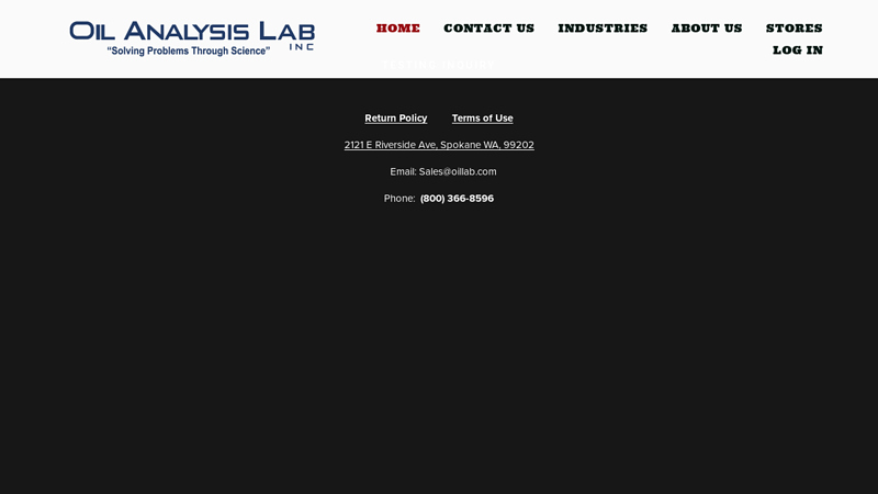 Oil Analysis Lab Inc