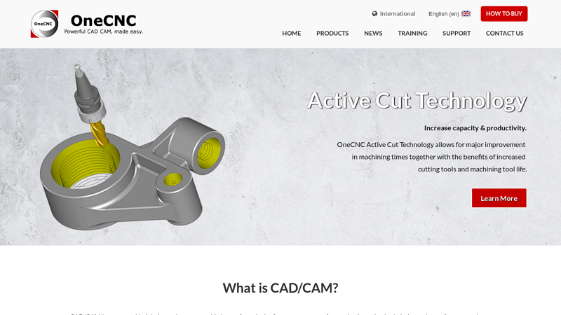 CAD/CAM CNC | OneCNC CAD/CAM Software