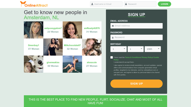 OnlineAttract - Hookup with local singles