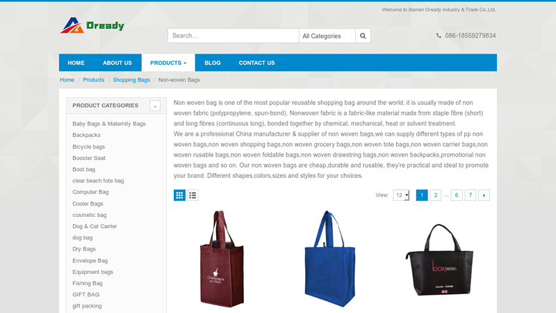 Image of Non-woven Bags | China Manufacturer And Supplier