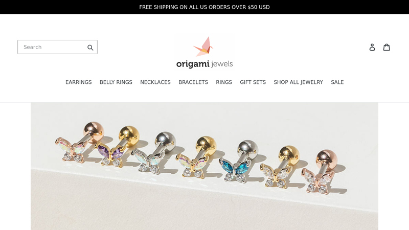 Origami Jewels | Shop your everyday jewelry