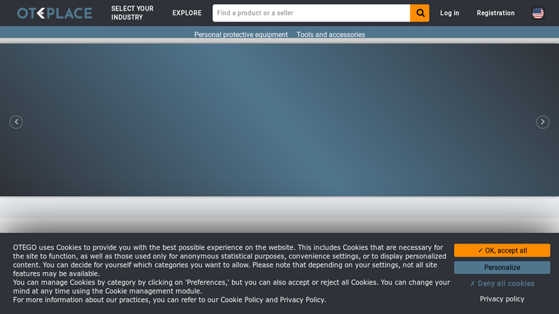 Oteplace - Safety Equipment Marketplace