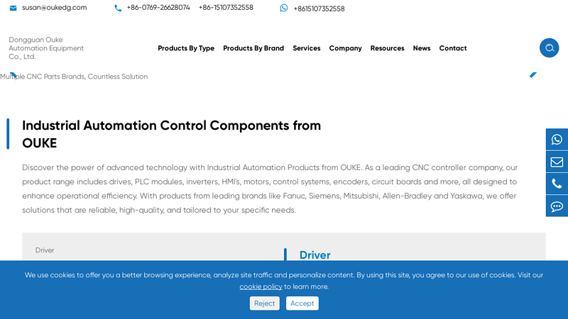 OUKEIndustrial Automation Products Supplier, CNC Controller Company