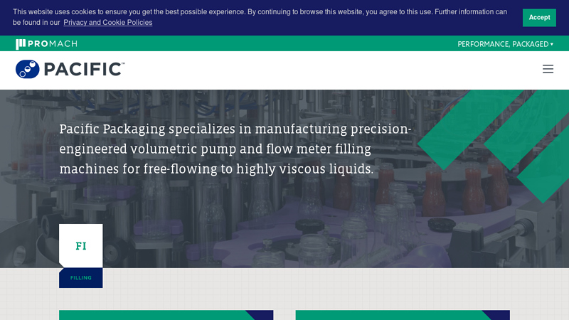 Rotary & Inline Filling Systems | Pacific