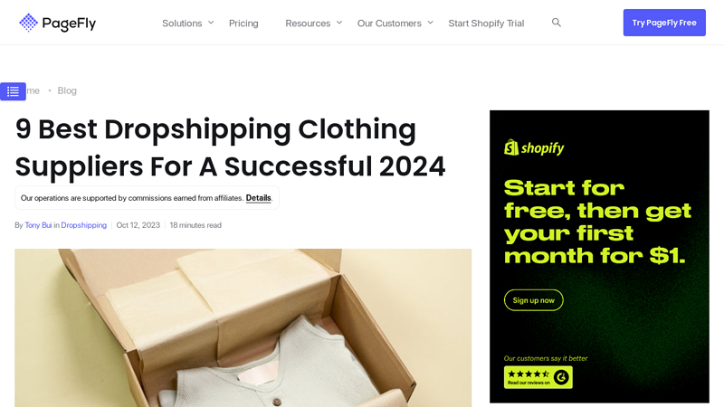 Image of 9 Best Dropshipping Clothing Suppliers For A Successful 2023