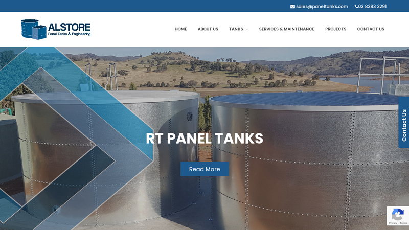 Steel Panel Water Storage Tanks | Water Tank Installation - Alstore