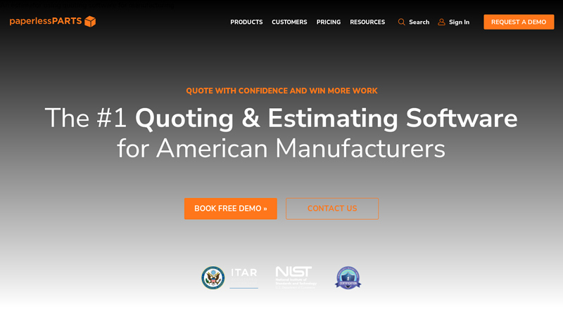 Quoting Software for Manufacturing - Paperless Parts