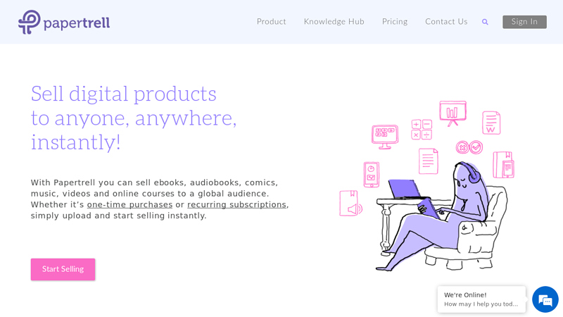 Sell digital products to anyone, anywhere, instantly