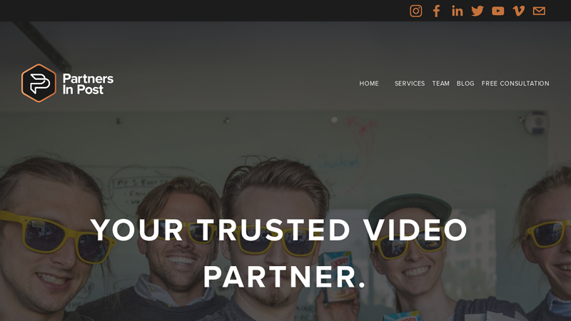 Partners In Post - Your First Choice For Video And Post Production Services