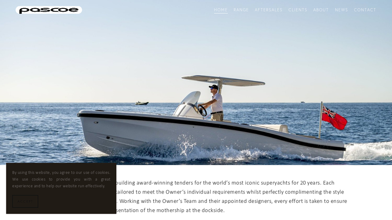 Pascoe International | Luxury Tenders for Superyachts