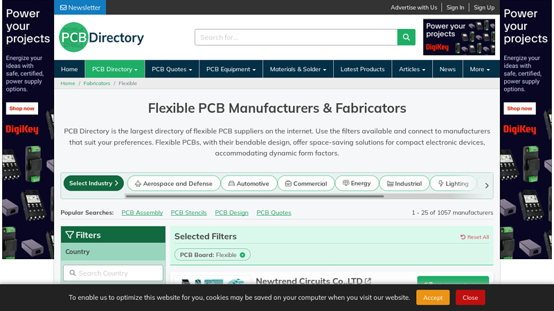 Image of Flexible PCB Manufacturers in China