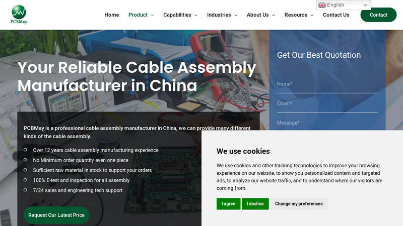 Image of Your Reliable Cable Assembly Manufacturer in China