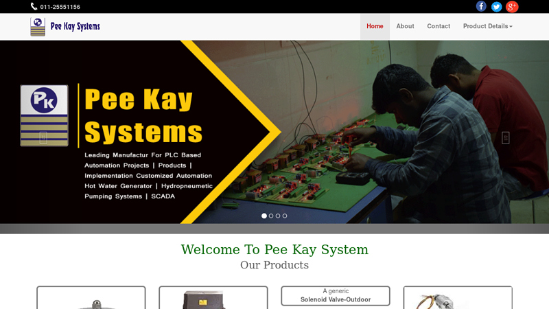 Pee Kay System - PLC Control Board | PLC Automation | SCADA