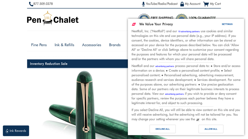 PenChalet.com | Fine Writing Instruments - Pens, Inks & more