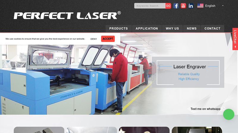 Perfect Laser-laser engraver, laser cutter for laser cutting, marking